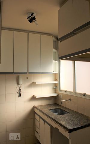 Apartamento à venda com 32m², 1 quarto e 1 vagaCozinha