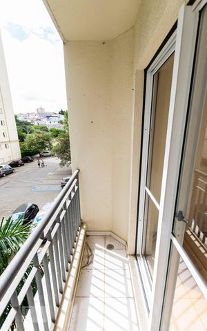 Apartamento para alugar com 48m², 2 quartos e 1 vagaVaranda