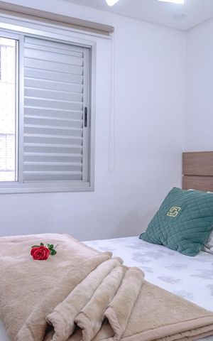 Apartamento à venda com 64m², 3 quartos e 2 vagas Apartamento à venda com 64m², 3 quartos e 2 vagasQuarto 1 - Suíte