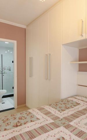 Apartamento à venda com 80m², 2 quartos e 2 vagasQuarto suite 1