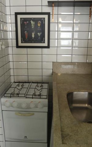 Studio à venda com 41m², 1 quarto e sem vagaCozinha