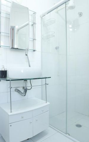 Studio à venda com 41m², 1 quarto e sem vagaBanheiro
