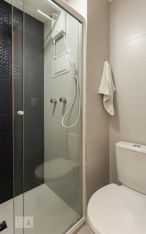 Apartamento à venda com 45m², 1 quarto e 1 vagaBanheiro