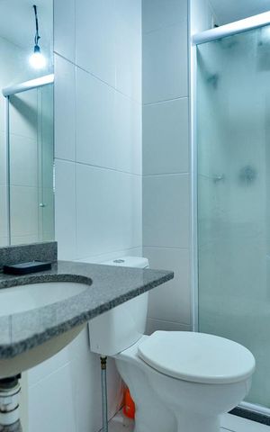 Apartamento à venda com 31m², 1 quarto e sem vagaBanheiro