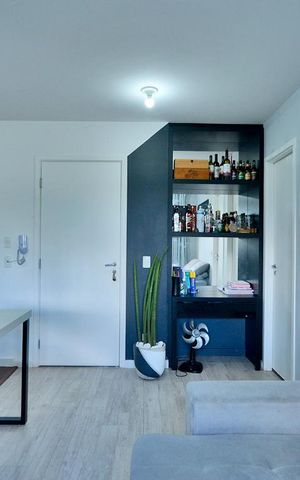 Apartamento à venda com 31m², 1 quarto e sem vagaSala