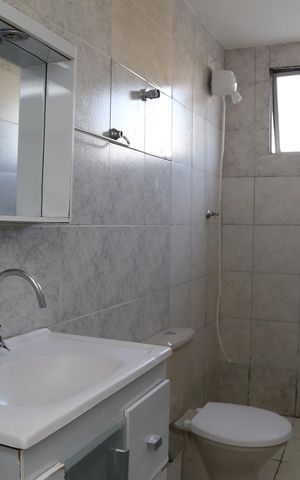 Apartamento para alugar com 57m², 2 quartos e 1 vagaBanheiro