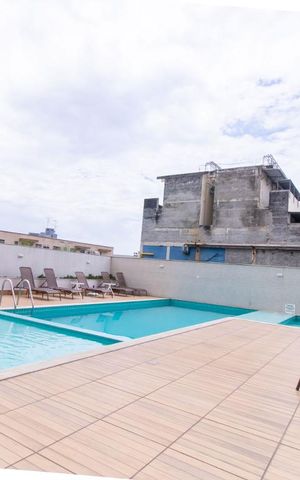 Apartamento à venda com 40m², 1 quarto e 1 vagaPiscina
