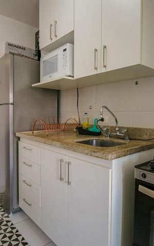 Apartamento à venda com 49m², 1 quarto e 1 vaga Apartamento à venda com 49m², 1 quarto e 1 vagaCozinha