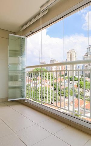 Apartamento à venda com 49m², 1 quarto e 1 vaga Apartamento à venda com 49m², 1 quarto e 1 vagaVaranda da Sala
