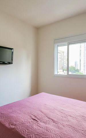 Apartamento à venda com 49m², 1 quarto e 1 vaga Apartamento à venda com 49m², 1 quarto e 1 vagaSuíte