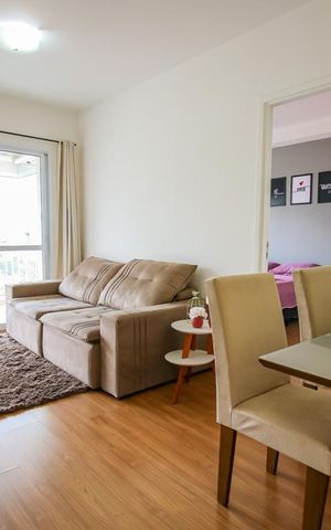 Apartamento à venda com 49m², 1 quarto e 1 vaga Apartamento à venda com 49m², 1 quarto e 1 vagaSala