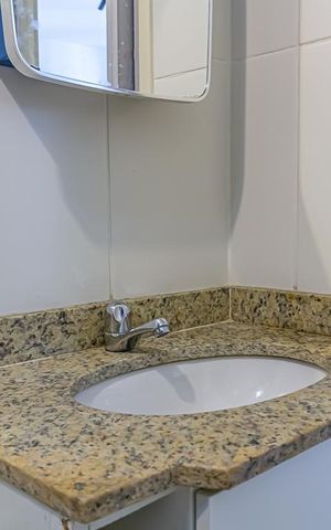 Apartamento para alugar com 53m², 2 quartos e 1 vaga Apartamento para alugar com 53m², 2 quartos e 1 vagaBanheiro da Suíte