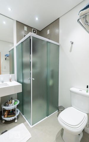 Apartamento à venda com 104m², 2 quartos e 1 vagaBanheiro da suíte