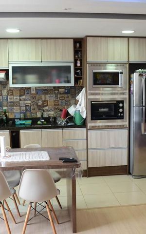 Apartamento à venda com 55m², 2 quartos e 1 vagaCozinha