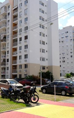 Apartamento para alugar com 47m², 2 quartos e 1 vagaEstacionamento e fachada
