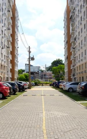 Apartamento para alugar com 47m², 2 quartos e 1 vagaEstacionamento e fachada