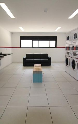 Studio para alugar com 36m², 1 quarto e 1 vaga Studio para alugar com 36m², 1 quarto e 1 vagaLavanderia