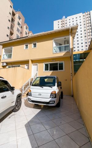 Casa de condomínio para alugar com 150m², 3 quartos e 4 vagasFachada da casa