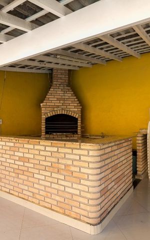 Casa de condomínio para alugar com 150m², 3 quartos e 4 vagasChurrasqueira