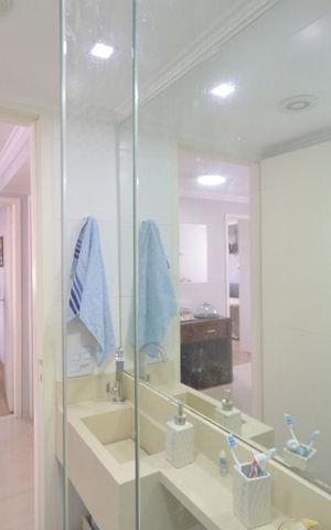 Apartamento para alugar com 100m², 3 quartos e 1 vaga Apartamento para alugar com 100m², 3 quartos e 1 vagaBanheiro Social
