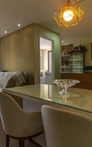 Apartamento à venda com 67m², 2 quartos e 1 vaga Apartamento à venda com 67m², 2 quartos e 1 vagaSala de Jantar