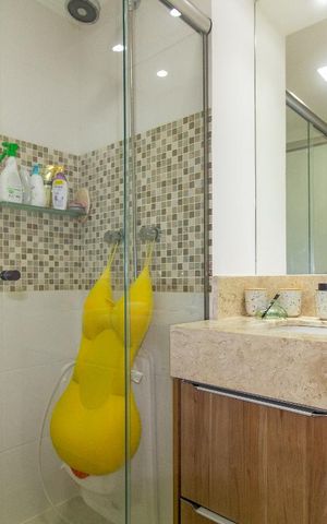 Apartamento à venda com 67m², 2 quartos e 1 vaga Apartamento à venda com 67m², 2 quartos e 1 vagaBanheiro Social