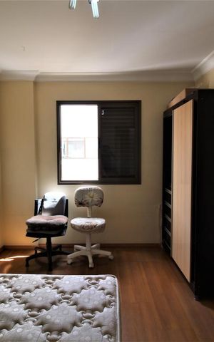 Apartamento para alugar com 134m², 4 quartos e 3 vagasQuarto 3