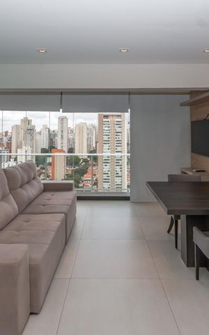 Apartamento à venda com 52m², 1 quarto e 1 vaga Apartamento à venda com 52m², 1 quarto e 1 vagaSala