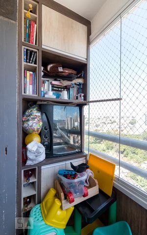 Apartamento à venda com 90m², 3 quartos e 1 vagaVaranda