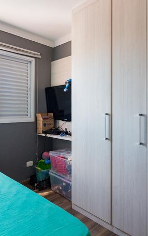 Apartamento à venda com 90m², 3 quartos e 1 vagaQuarto 3