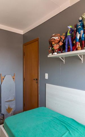 Apartamento à venda com 90m², 3 quartos e 1 vagaQuarto 3
