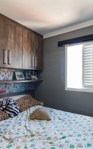 Apartamento à venda com 90m², 3 quartos e 1 vagaQuarto 2 suíte