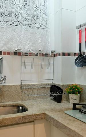 Studio à venda com 25m², 1 quarto e sem vagaCozinha