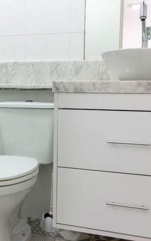 Studio à venda com 35m², 1 quarto e 1 vagaBanheiro