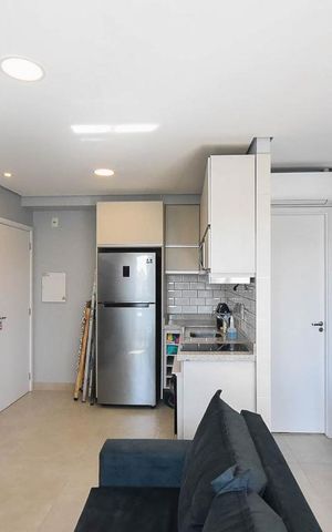 Studio à venda com 35m², 1 quarto e 1 vaga Studio à venda com 35m², 1 quarto e 1 vagaSala