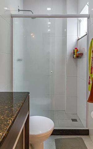 Casa à venda com 156m², 3 quartos e 1 vaga Casa à venda com 156m², 3 quartos e 1 vagaBanheiro Social 1