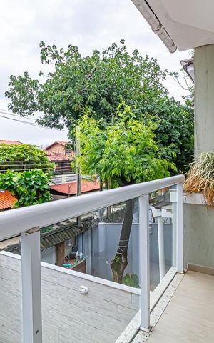 Casa à venda com 156m², 3 quartos e 1 vaga Casa à venda com 156m², 3 quartos e 1 vagaVaranda do Quarto 3
