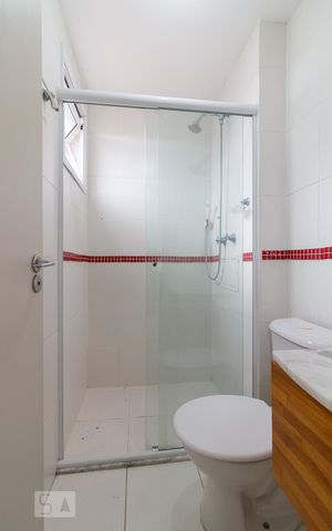 Apartamento à venda com 52m², 2 quartos e 1 vagaBanheiro quarto 2 suíte