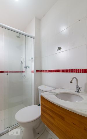 Apartamento à venda com 52m², 2 quartos e 1 vagaBanheiro quarto 2 suíte