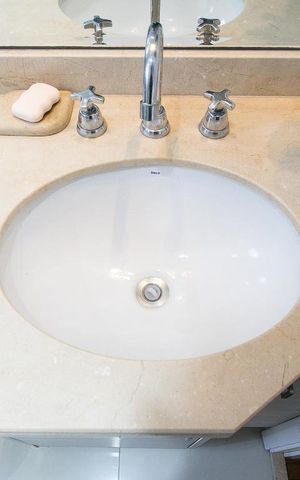 Apartamento para alugar com 120m², 3 quartos e 2 vagasBanheiro Social
