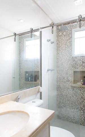 Apartamento para alugar com 120m², 3 quartos e 2 vagasBanheiro da Suíte
