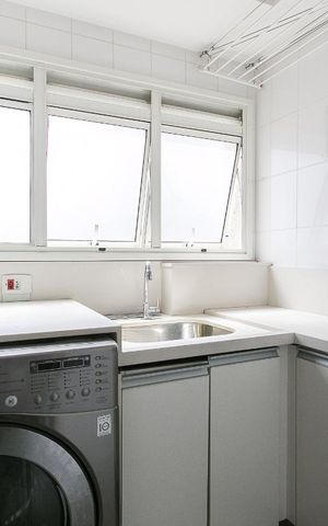 Apartamento para alugar com 120m², 3 quartos e 2 vagasÁrea de Serviço