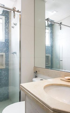 Apartamento para alugar com 120m², 3 quartos e 2 vagasBanheiro Social