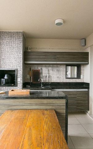 Apartamento para alugar com 120m², 3 quartos e 2 vagasVaranda gourmet