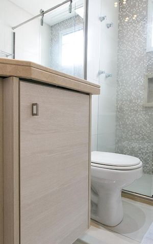 Apartamento para alugar com 120m², 3 quartos e 2 vagasBanheiro da Suíte
