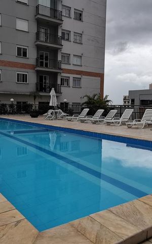 Apartamento à venda com 40m², 1 quarto e 1 vaga Apartamento à venda com 40m², 1 quarto e 1 vagaÁrea comum - Piscina
