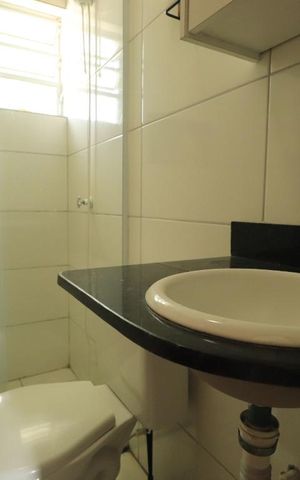 Apartamento à venda com 50m², 2 quartos e 2 vagasBanheiro da Suíte