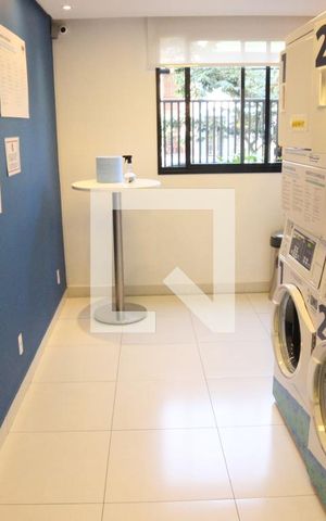 Studio à venda com 26m², 1 quarto e sem vagaLavanderia