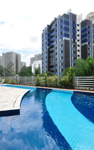 Apartamento à venda com 50m², 1 quarto e 1 vagaPiscina