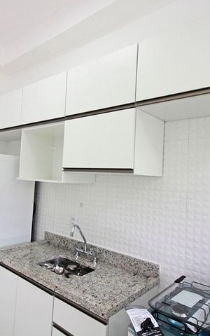 Apartamento para alugar com 89m², 2 quartos e 2 vagasCozinha